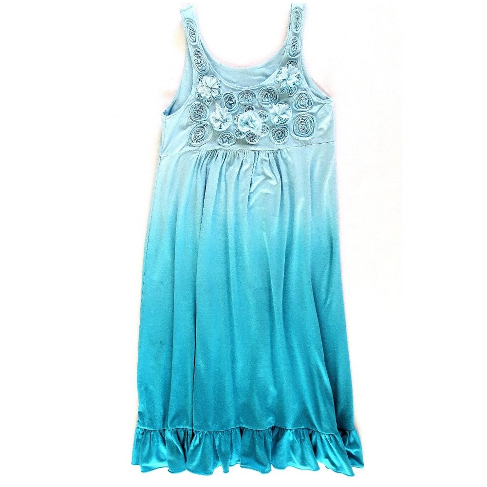 NWT Flowers by Zoe flower accent summer dress size XL